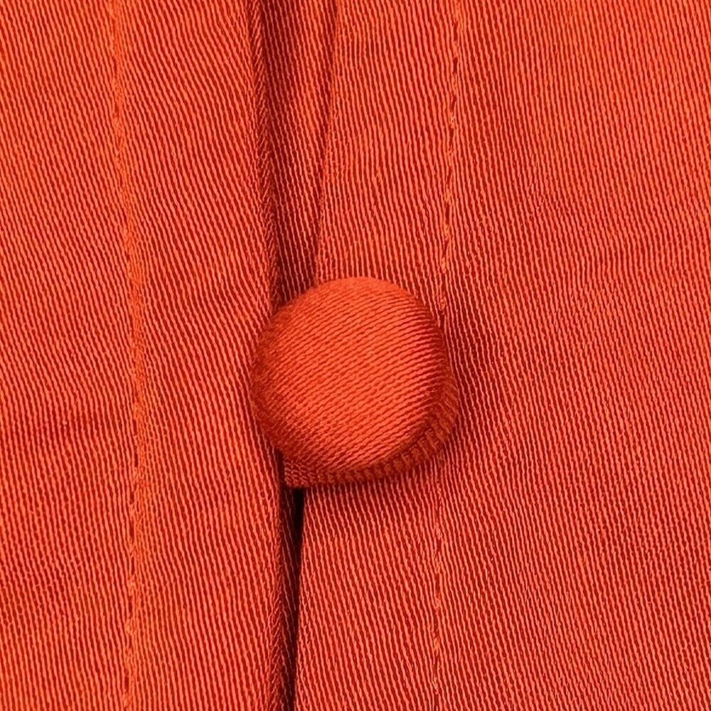 J Jill Top Rust 2x Soft Luxe Button-Front Shirt I… - image 4